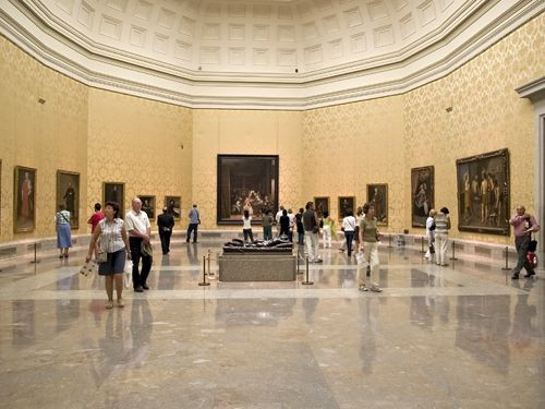 Zaal in het Museo del Prado