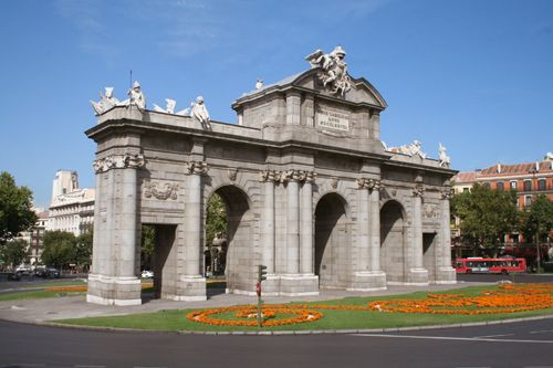 Perk voor de Puerta de Alcalá