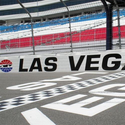 Finishlijn van de Las Vegas Motor Speedway