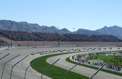Nascar op de Las Vegas Motor Speedway