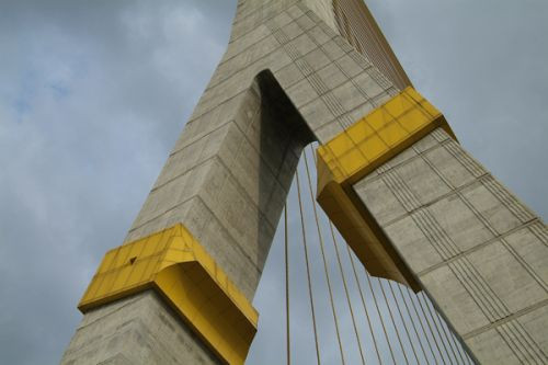 Detail van de Rama VIII brug