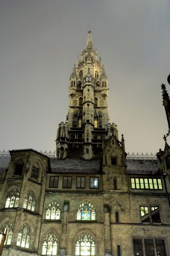 Toren op het Rathaus