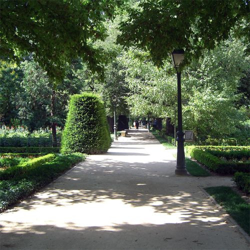 Wandelpad in de Real Jardín Botánico
