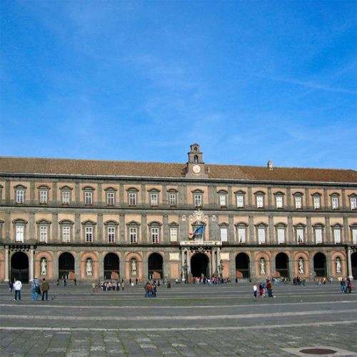 Gevel van het Palazzo Reale