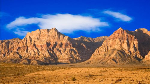 Bergen in Red Rock Canyon