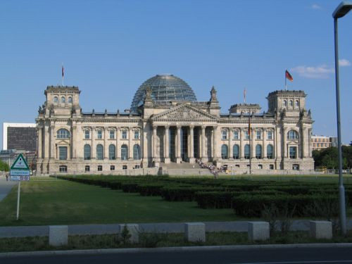 Totaalbeeld van de Reichstag
