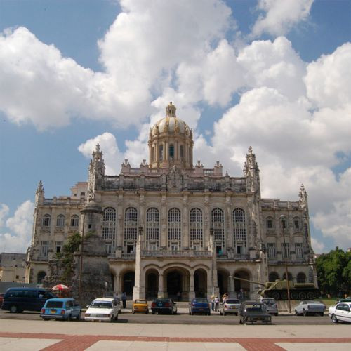 Totaalbeeld van het Museo de la Revolución