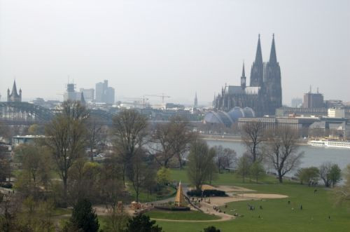 Beeld van het Rheinpark