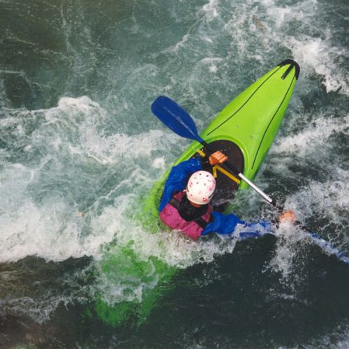 Kajakker in de Rhône