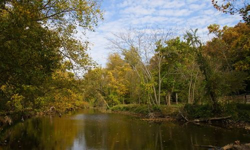 Vijver van het Rock Creek Park