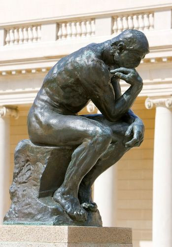 Standbeeld aan het Musée Rodin