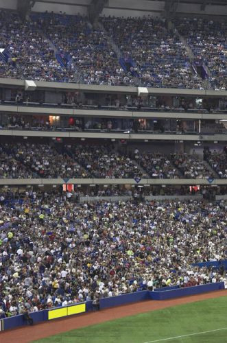 Tribunes in de SkyDome