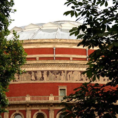 Beeld van de Royal Albert Hall