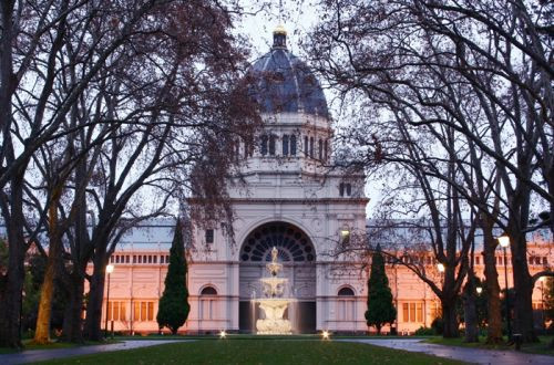 Koepel van de Royal Exhibition Building