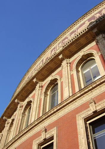 Detail van de Royal Albert Hall