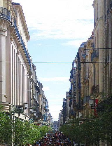 Gebouwen langs de Rue Sainte-Cathérine