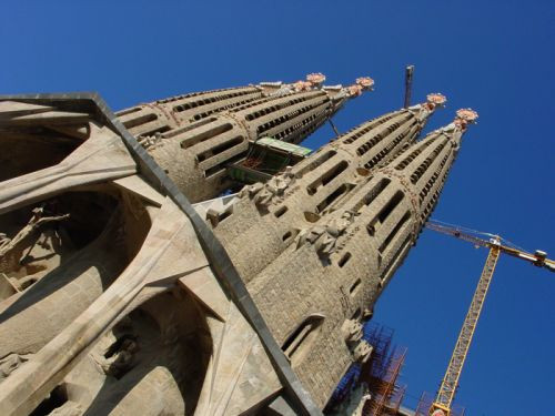 4 toren van de Sagrada Familia