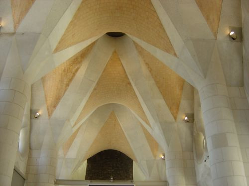 Binnenkant van de Sagrada Familia