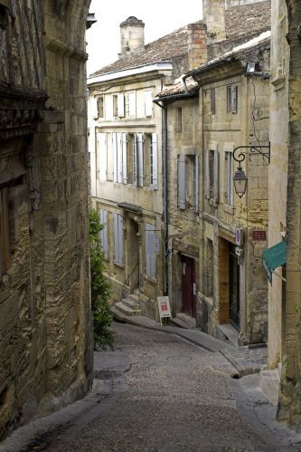 Steegje in Saint-Émilion