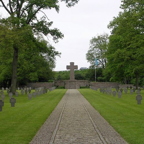 Op het Duits militair kerkhof