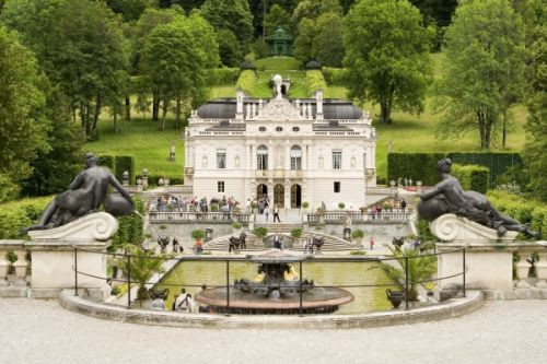 Tuin van het Schloss Linderhof