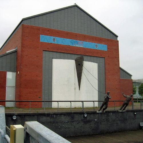 Buiten aan het Schots Maritiem Museum