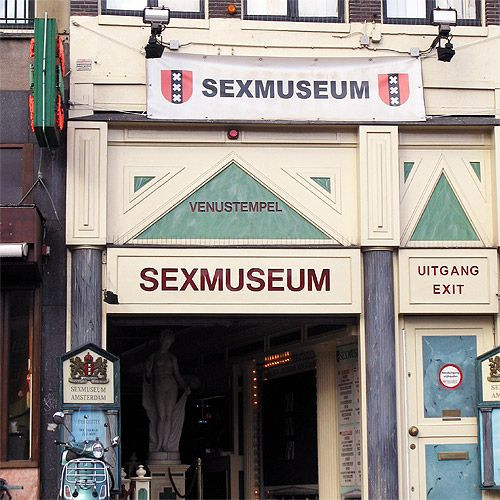 Ingang van het Sexmuseum
