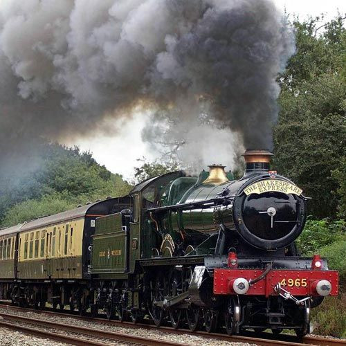 Locomotief van de Shakespeare Express