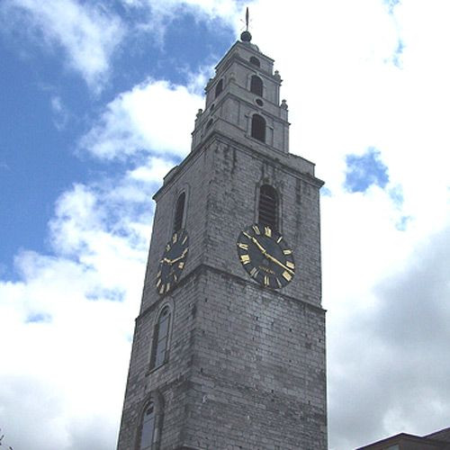 Toren van de Church of St. Anne