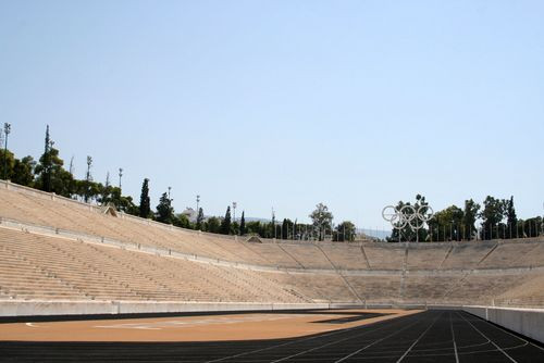Piste van het Panathinaiko Stadion