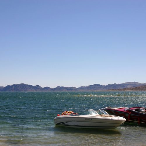 Bootjes op Lake Mead