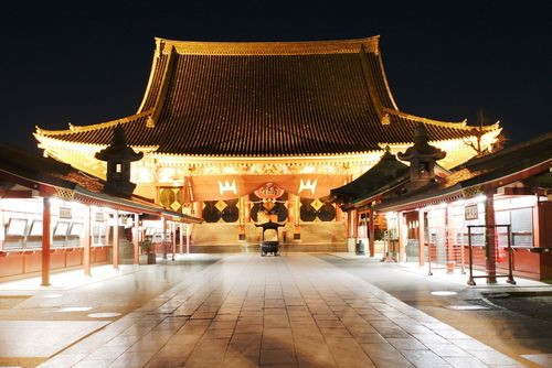 Op de Senso-ji tempel