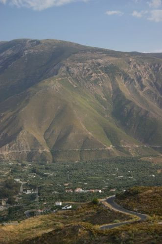 Vergezicht op de Sierra Nevada