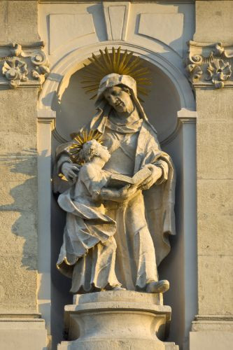 Detail van de Sint-Annakerk