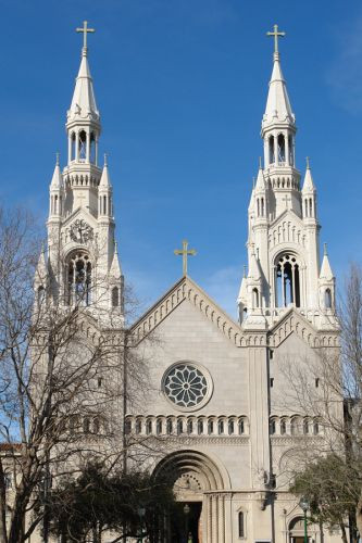 Voorkant van St. Peter and Paul Church