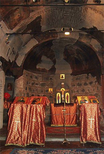 Altaar in de Sint Petka-kerk