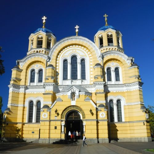 Gevel van de Sint-Vladimirskathedraal