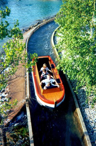 Boot in Six Flags Great America