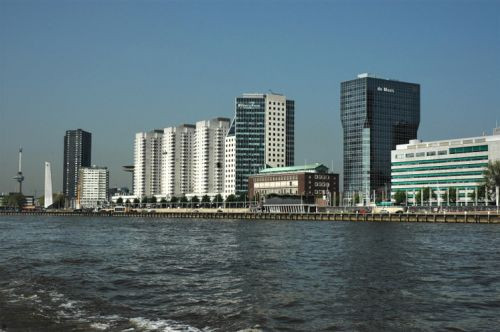 Flatgebouwen in Rotterdam