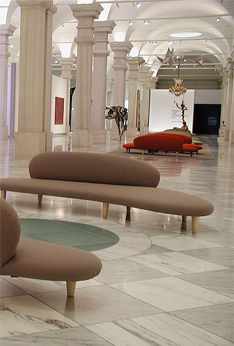 Zetels in het Smithsonian American Art Museum