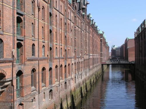 Water in de Speicherstadt