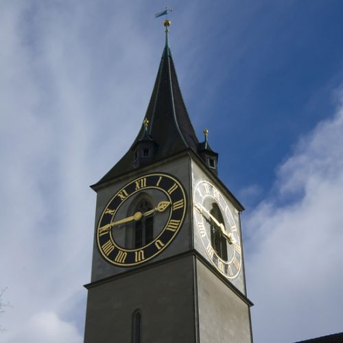 Stuk van de Sint Peterskirche