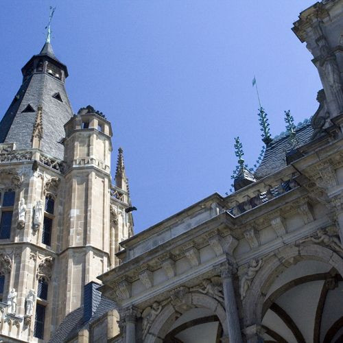 Detail van het Stadhuis van Keulen