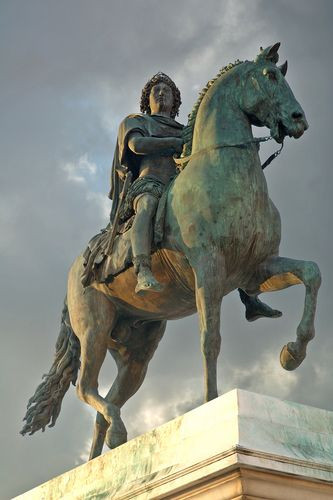 Ruiterstandbeeld op de Place Bellecour