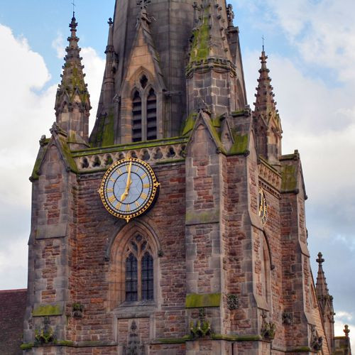 Deel van toren St. Martin’s Church