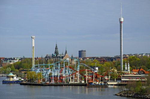 Pretparkje in Stockholm