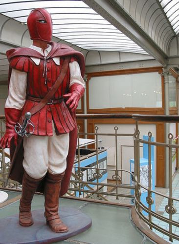 Stripfiguur in Brussel