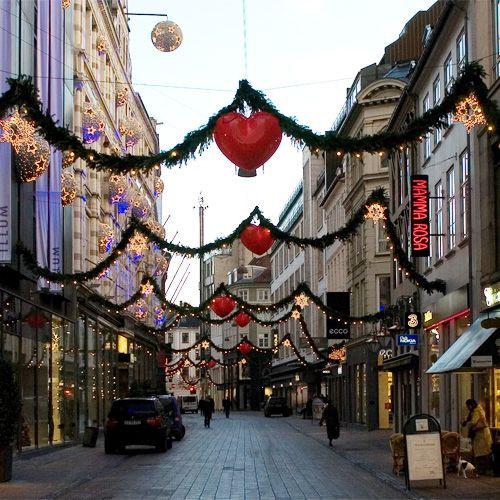 Straatbeeld in Strøget