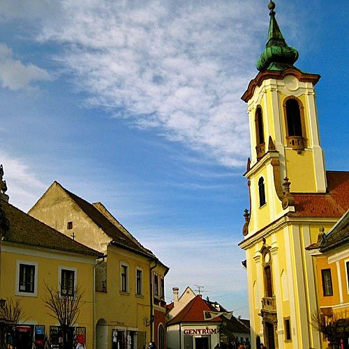 Straatbeeld in Szentendre