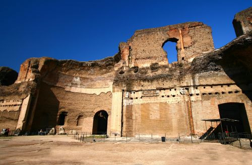 Stuk van de Thermen van Caracalla
